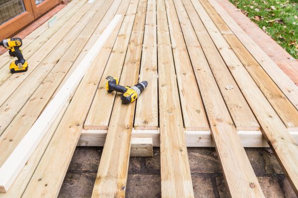 Cost of Damaged Deck Boards Repair in Peachtree City