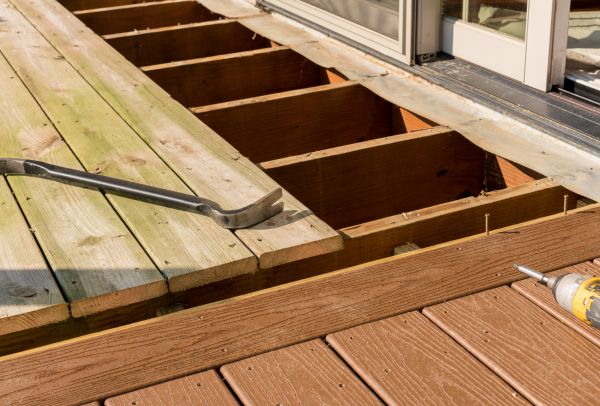 Cost of Old Deck Repair in Peachtree City
