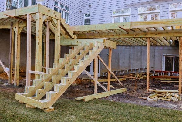 Deck Post Replacement in Peachtree City
