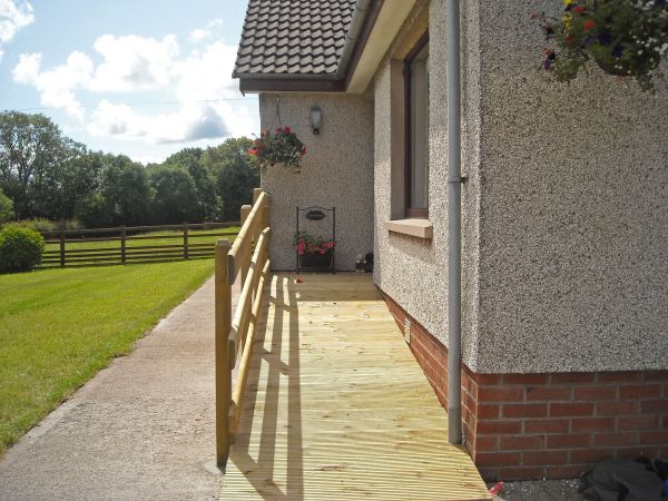 Cost of Hardwood Ramp Installation in Peachtree City