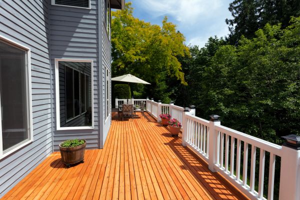 Cost of Cedar Deck Construction in Peachtree City